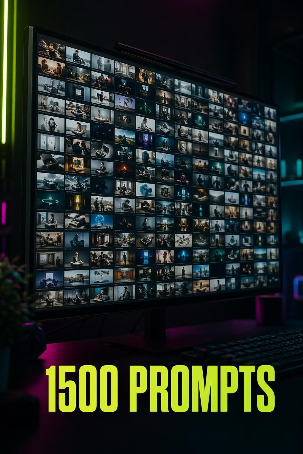 1,500+ AI Ad Prompt Pack