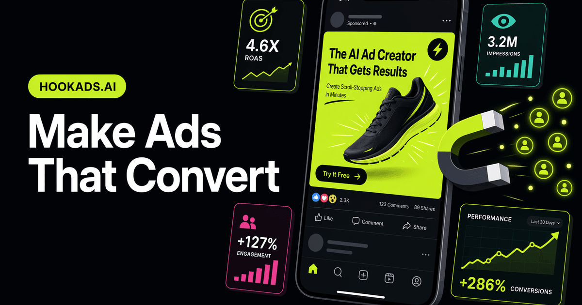 Hooked Ads: Free Ad Hooks, Swipe Files & AI Ad Tools preview